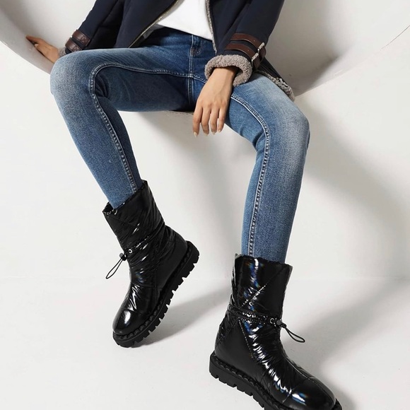 Sun gurg women’s ankle boots Quilted Down Snow size 9 - Picture 5 of 5